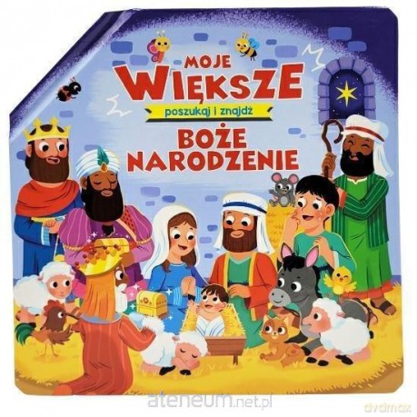 Moje większe Boże Narodzenie. Poszukaj i znajdź - Jacob Vium-Olesen, Pamela Mariel-Barbieri [KSIĄŻKA]