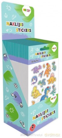 Naklejki 3D Puffy Kids (50szt)