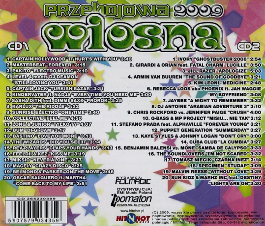 Przebojowa Wiosna 2009 [2CD]