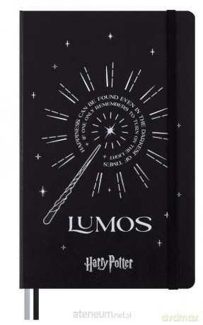 Notatnik L linia Harry Potter Lumos