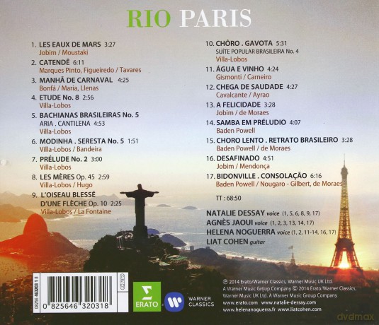Natalie Dessay, Agnes Jaoui, Helena Noguerra, Liat Cohen: Rio-Paris - The Brazilian Project [CD]