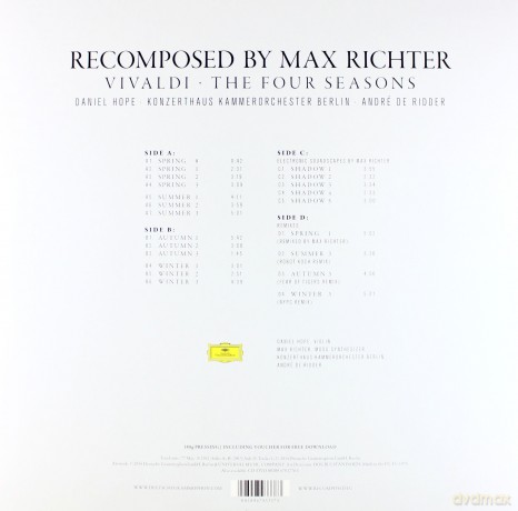 Recomposed By Max Richter: Vivaldi The Four Seasons [2xWINYL]