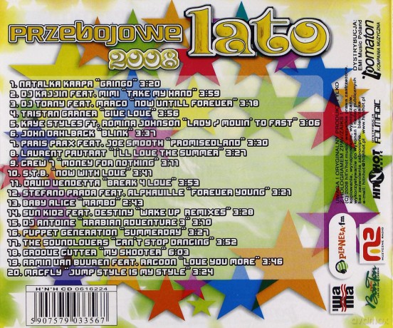 Przebojowe Lato 2008 [CD]