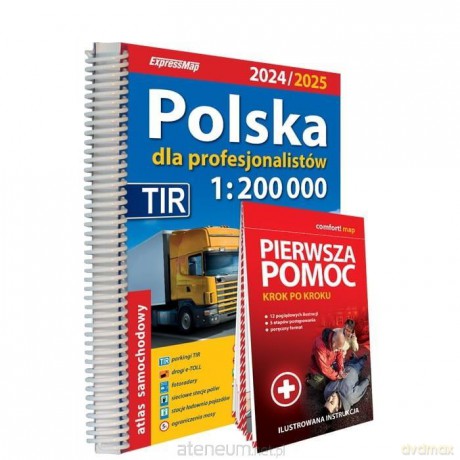 Polska dla profesjonalistów atlas + pierwsza pomoc [KSIĄŻKA]