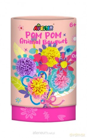 Pom Pom Bukiet z pomponami Kwiaty
