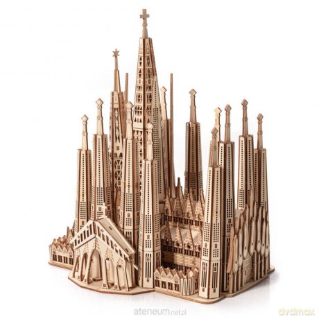 Puzzle drewniane 3D Sagrada Familia