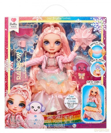 Rainbow High Winter Wonderland Doll- Bella (Pink)