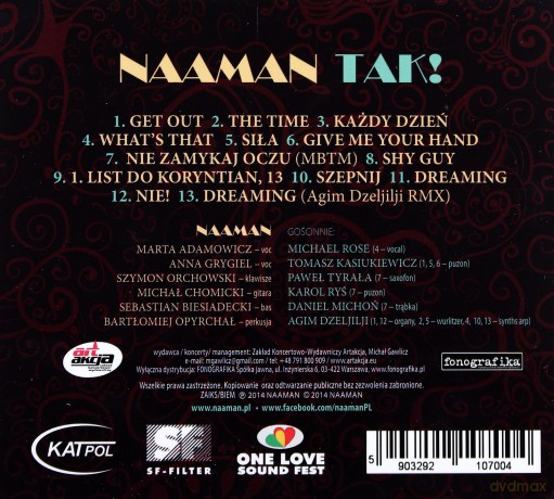 Naaman: Tak [CD]
