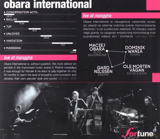 Obara International: Live At Manggha [CD]