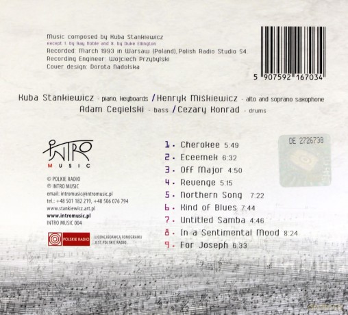 Kuba Stankiewicz: Northern Song (digipack) [CD]