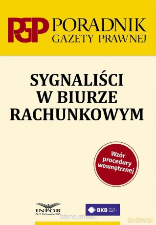 Sygnaliści w biurze rachunkowym [KSIĄŻKA]