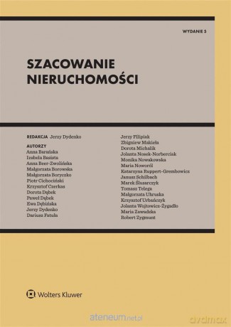 Szacowanie nieruchomości w.5 - Jerzy Dydenko [KSIĄŻKA]