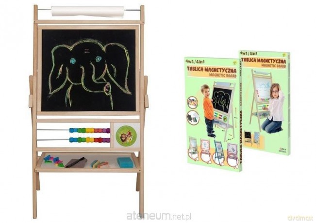 Tablica naturalna magnetyczna 4w1