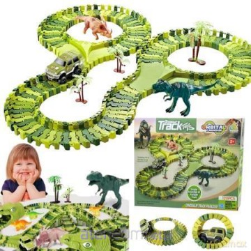 Tor wyścigowy Dinozaury 120el