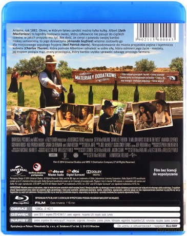 Milion sposobów jak zginąć na zachodzie [Blu-Ray]