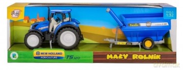 Traktor New Holland T5 z przyczepą 1:32