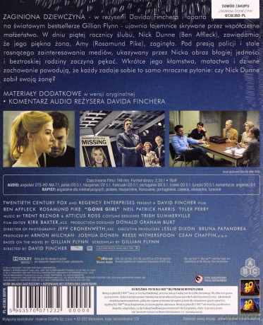 Zaginiona dziewczyna [Blu-Ray]