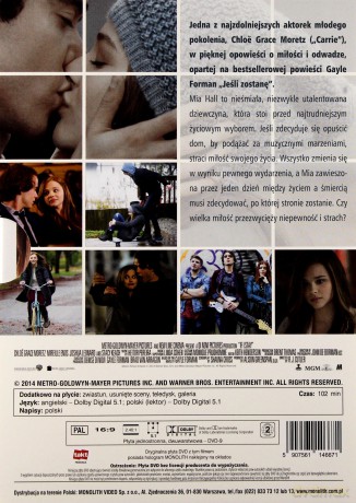 Zostań, jeśli kochasz [DVD]
