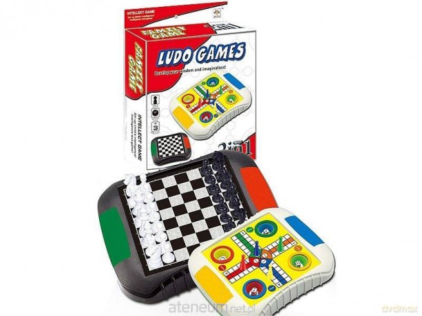 Zestaw gier szachy, ludo [GRA PLANSZOWA]