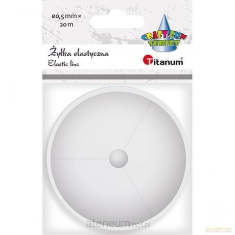 Żyłka silikonowa elastyczna 0,5mm 20m