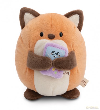 NICI mymochi przytulanka Lis Geeks z grą video 16cm
