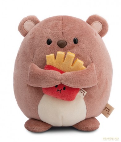 NICI mymochi przytulanka Miś Nomo z frytkami 27cm