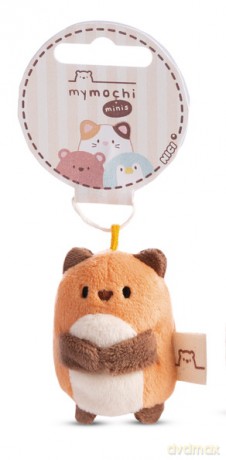NICI mymochi minis pluszowa zawieszka lisek Geeks 5cm 