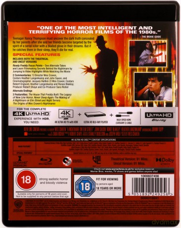 A Nightmare On Elm Street (Koszmar z ulicy Wiązów) [Blu-Ray 4K]