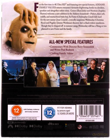 Addams Family Values (Rodzina Addamsów II) [Blu-Ray 4K]