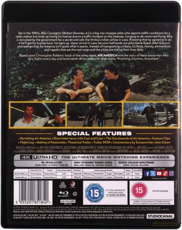 Air America [Blu-Ray 4K]+[Blu-Ray]