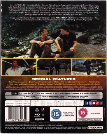 Air America [Blu-Ray 4K]+[Blu-Ray]