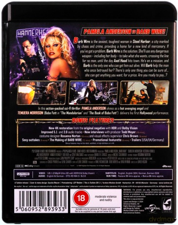 Barb Wire (Żyleta) [Blu-Ray 4K]+[Blu-Ray]