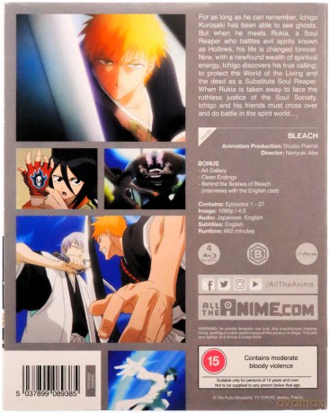 Bleach (Original) - Part 1 (Limited) [4xBlu-Ray]