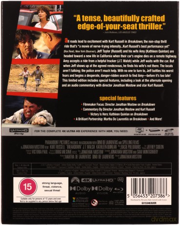Breakdown (Incydent) [Blu-Ray 4K]+[Blu-Ray]