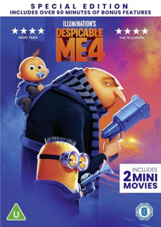 Despicable Me 4 (Gru i Minionki: Pod przykrywką) [DVD]