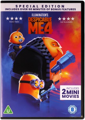 Despicable Me 4 (Gru i Minionki: Pod przykrywką) [DVD]