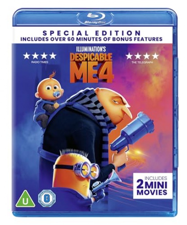 Despicable Me 4 (Gru i Minionki: Pod przykrywką) [Blu-Ray]