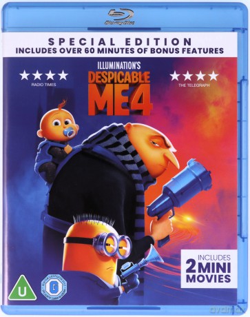 Despicable Me 4 (Gru i Minionki: Pod przykrywką) [Blu-Ray]