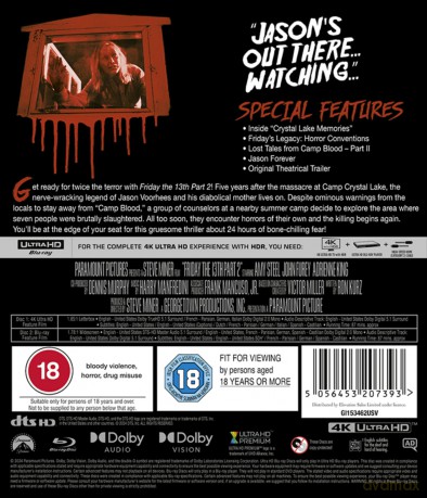 Friday 13Th Part II (Piątek trzynastego II) [Blu-Ray 4K]+[Blu-Ray]