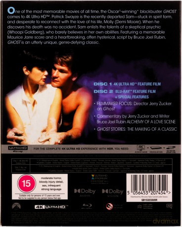 Ghost (Uwierz w ducha) [Blu-Ray 4K]+[Blu-Ray]