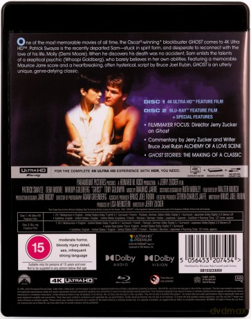 Ghost (Uwierz w ducha) [Blu-Ray 4K]+[Blu-Ray]