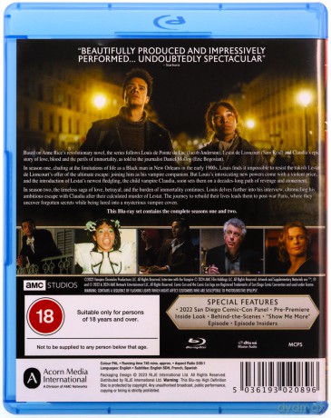 Interview With The Vampire: Season 1-2 (Wywiad z wampirem) [5xBlu-Ray]