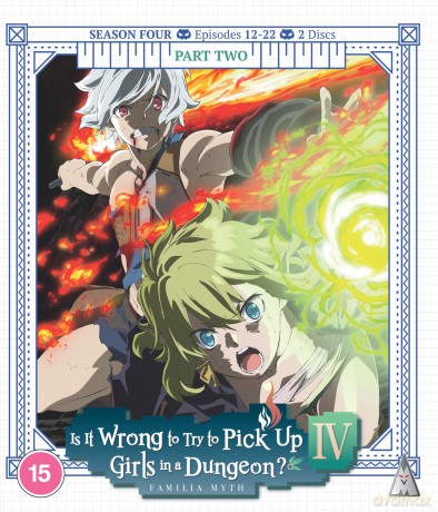 Is It Wrong To Pick Up Girls In A Dungeon? Season 4 Part 2 [2xBlu-Ray]