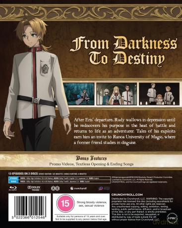 Mushoku Tensei: Jobless Reincarnation - Season 2 Part 1 [2xBlu-Ray]
