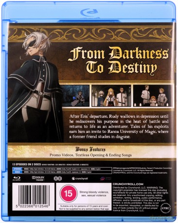 Mushoku Tensei: Jobless Reincarnation - Season 2 Part 1 [2xBlu-Ray]