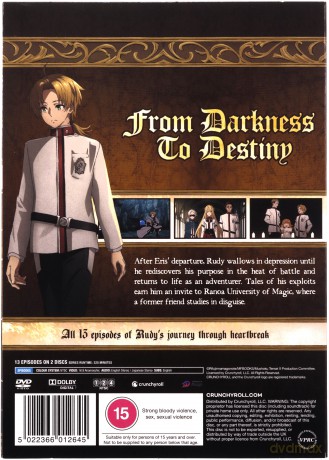 Mushoku Tensei: Jobless Reincarnation - Season 2 Part 1 [2DVD]