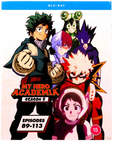 My Hero Academia - Complete Season 5 (Akademia bohaterów) [4xBlu-Ray]