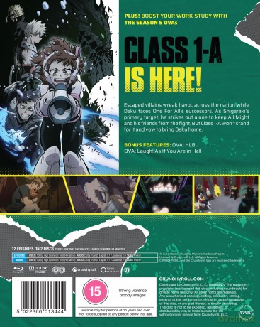 My Hero Academia - Season 6 Part 2 (Akademia bohaterów) [2xBlu-Ray]