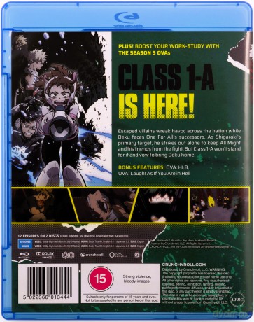 My Hero Academia - Season 6 Part 2 (Akademia bohaterów) [2xBlu-Ray]