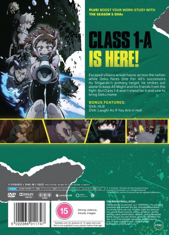 My Hero Academia - Season 6 Part 2 (Akademia bohaterów) [2DVD]